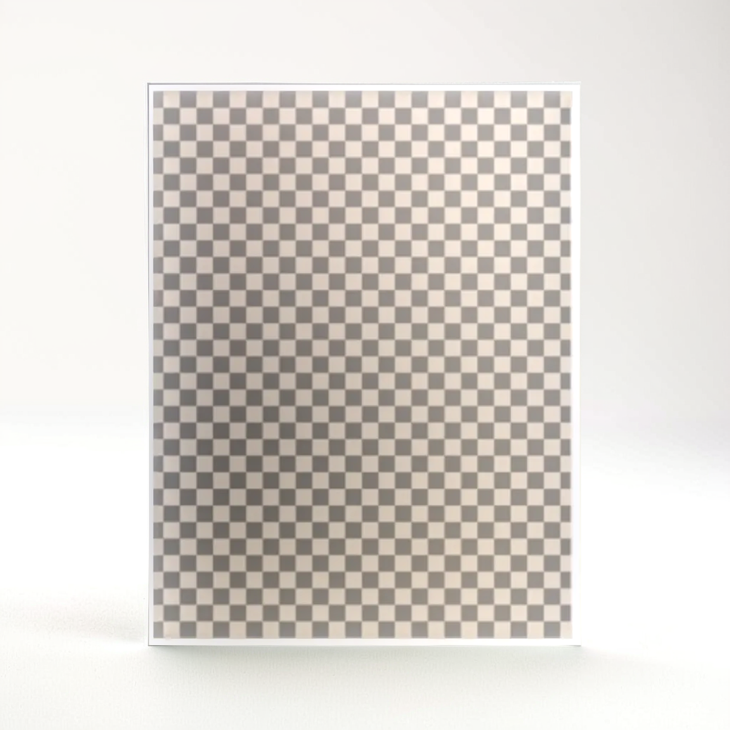 Papier ingraissable basket PFAS FREE 'FITIPALDI' 35 G/M2 Damier Marron (1000 pièces) Promo Emballages