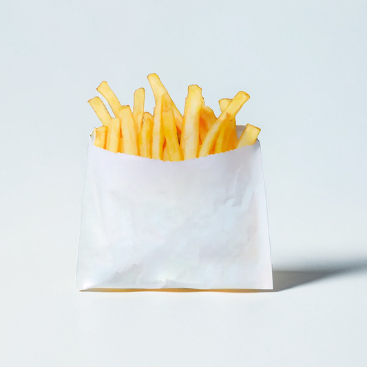 Sachet à frites Référence 12X14 cm  (2000 pièces) Promo Emballages