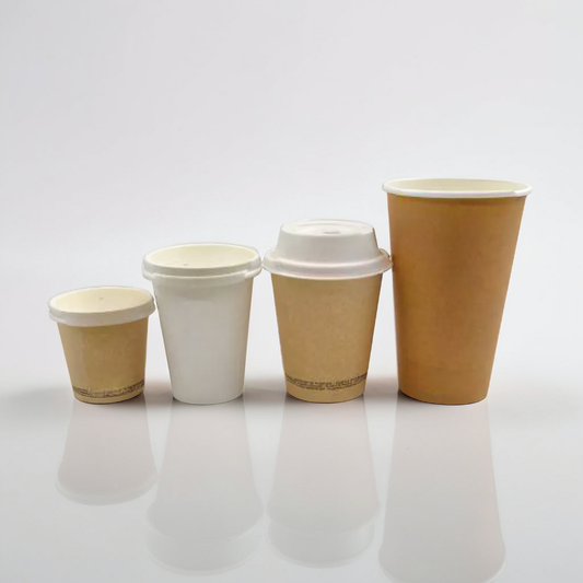 Gobelet carton brun / café sans couvercle ( 1000 pièces ) PROMOEMBALLAGES